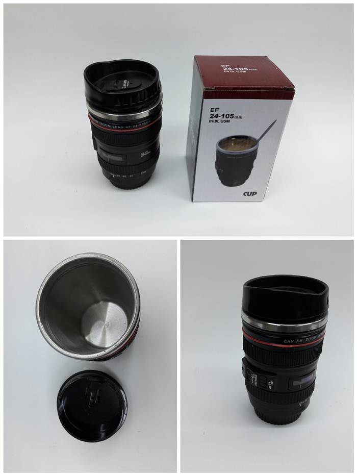 çelik lens kupa bardak